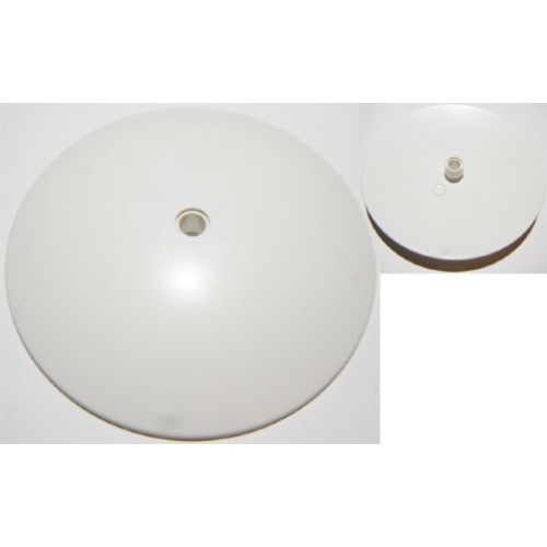 Деталь LEGO 98606 Dish 9 x 9 Inverted with Pin Hole (Radar) - White