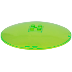 Dish 10 x 10 Inverted (Radar) - Solid Studs - Trans-Bright Green Dish 10 x 10 Inverted (Radar) - Solid Studs - Trans-Bright Green