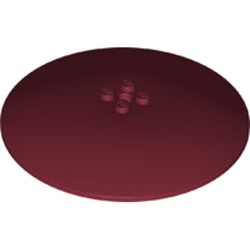 Dish 10 x 10 Inverted (Radar) - Solid Studs - Dark Red Dish 10 x 10 Inverted (Radar) - Solid Studs - Dark Red