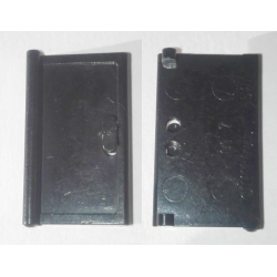 Door 1 x 2 x 3 with Vertical Handle - Black Door 1 x 2 x 3 with Vertical Handle - Black