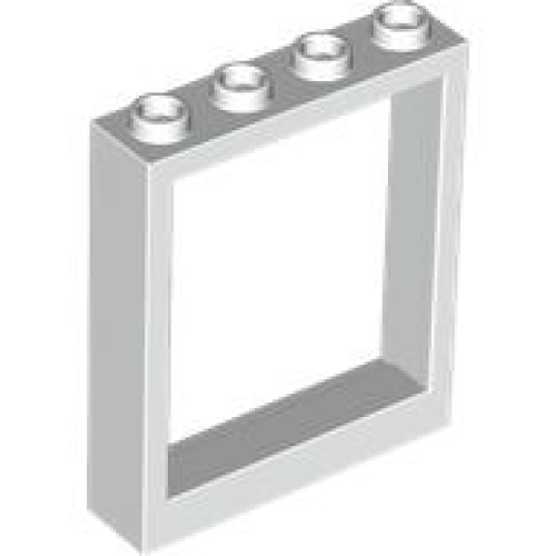 Деталь LEGO 6154 Door, Frame 1 x 4 x 4 Lift - White