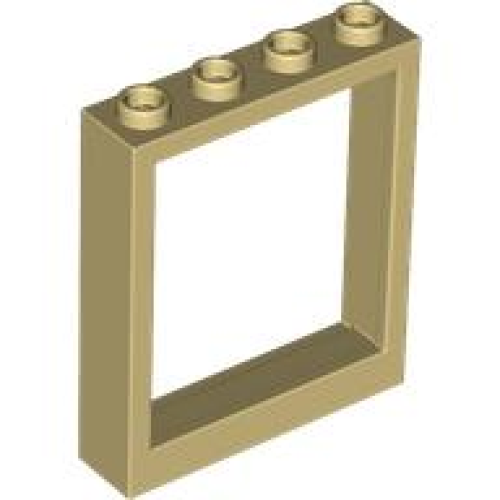 Деталь LEGO 6154 Door, Frame 1 x 4 x 4 Lift - Tan