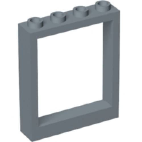 Деталь LEGO 6154 Door, Frame 1 x 4 x 4 Lift - Sand Blue
