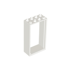 Door, Frame 2 x 4 x 6 - White Door, Frame 2 x 4 x 6 - White