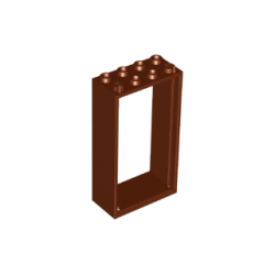 Door, Frame 2 x 4 x 6 - Reddish Brown Door, Frame 2 x 4 x 6 - Reddish Brown