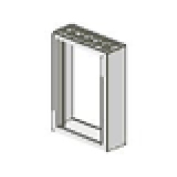 Door, Frame 2 x 6 x 7 - White Door, Frame 2 x 6 x 7 - White