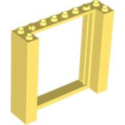 Door, Frame 2 x 8 x 6 - Bright Light Yellow Door, Frame 2 x 8 x 6 - Bright Light Yellow