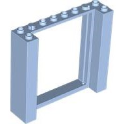Door, Frame 2 x 8 x 6 - Bright Light Blue Door, Frame 2 x 8 x 6 - Bright Light Blue
