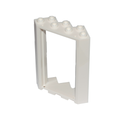 Door, Frame 4 x 4 x 6 Corner - White Door, Frame 4 x 4 x 6 Corner - White
