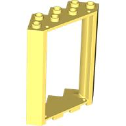 Door, Frame 4 x 4 x 6 Corner - Bright Light Yellow Door, Frame 4 x 4 x 6 Corner - Bright Light Yellow