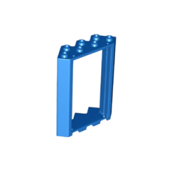 Door, Frame 4 x 4 x 6 Corner - Blue Door, Frame 4 x 4 x 6 Corner - Blue