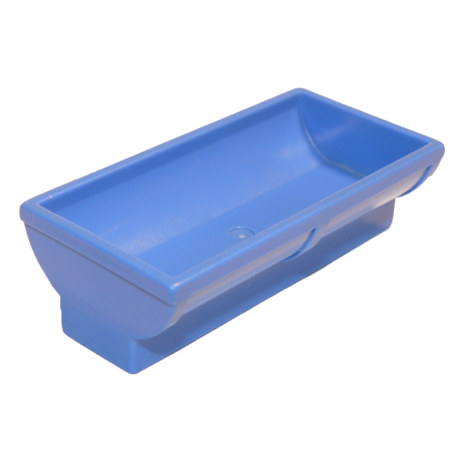 Деталь LEGO 4882 Duplo Animal Accessory Feeding Trough 2 x 4 x 2 with Curved Sides - Blue-Violet