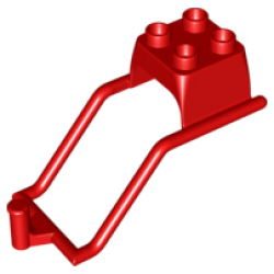 Duplo Animal Accessory Horse Harness - Red