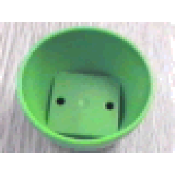 Duplo Ball Tube Base - Bright Green