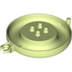 Duplo Bath Toy 8 x 8 Floating Ring, Bottom - Yellowish Green Duplo Bath Toy 8 x 8 Floating Ring, Bottom - Yellowish Green