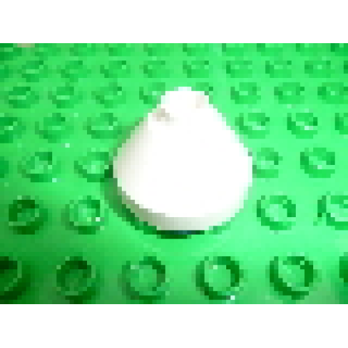Деталь LEGO DupCone2 Duplo Cone 2 x 2 x 1 (used as lampshades in family home sets) - White