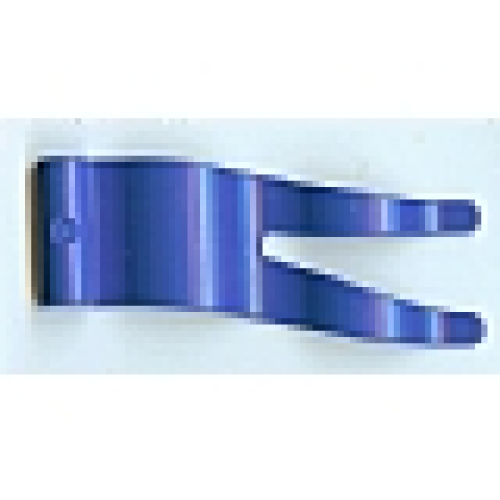 Деталь LEGO 15793 Duplo Flag Wavy 2 x 5 without Slits - Blue