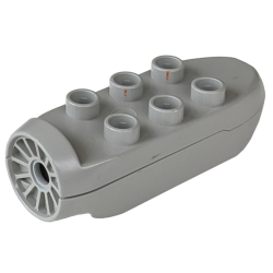 Duplo Airplane Jetliner Engine - Light Gray Duplo Airplane Jetliner Engine - Light Gray