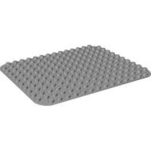 Деталь LEGO 6851 Duplo, Baseplate 12 x 16 - Light Bluish Gray
