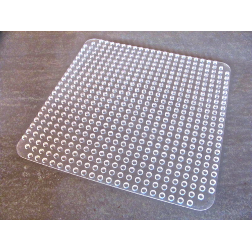 Деталь LEGO 353 Duplo, Baseplate 24 x 24 - Trans-Clear