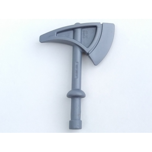 Деталь LEGO 51268 Duplo Utensil Axe / Tomahawk with Tapered Round Handle Top and Solid Handle Bottom - Flat Silver