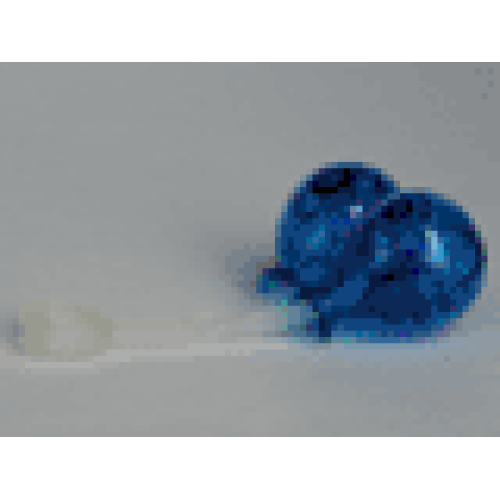 Деталь LEGO 31432c01 Duplo Utensil Balloons with Frosted Trans-Clear Flexible Rubber Handle - Trans-Dark Blue