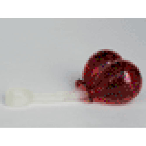 Деталь LEGO 31432c01 Duplo Utensil Balloons with Frosted Trans-Clear Flexible Rubber Handle - Trans-Red