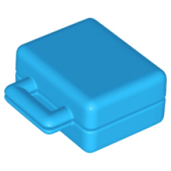 Duplo Utensil Suitcase with Plain Front and Back - Dark Azure Duplo Utensil Suitcase with Plain Front and Back - Dark Azure