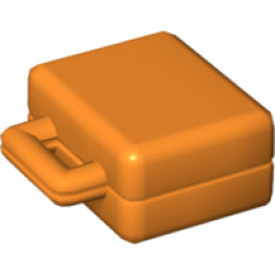 Duplo Utensil Suitcase with Plain Front and Back - Orange Duplo Utensil Suitcase with Plain Front and Back - Orange