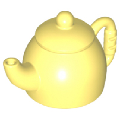 Деталь LEGO 35735 Duplo Utensil Teapot - Bright Light Yellow
