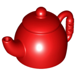 Duplo Utensil Teapot - Red