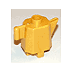 Duplo Utensil Teapot / Coffeepot, Indented Base - Pearl Gold