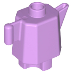 Duplo Utensil Teapot / Coffeepot, Indented Base - Medium Lavender