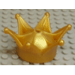 Duplo Wear Crown, Closed Top - Pearl Gold Duplo Wear Crown, Closed Top - Pearl Gold