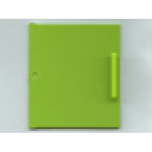 Деталь LEGO 6469 Duplo, Furniture Cabinet Door 3 x 3.5 - Lime