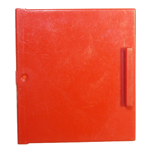 Деталь LEGO 6469 Duplo, Furniture Cabinet Door 3 x 3.5 - Red