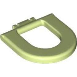 Duplo, Furniture Toilet Seat - Yellowish Green