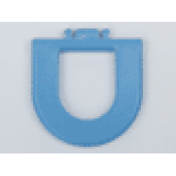 Duplo, Furniture Toilet Seat - Medium Blue