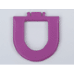 Duplo, Furniture Toilet Seat - Dark Pink