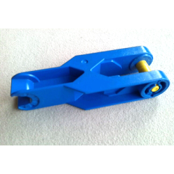 Duplo, Toolo Arm 2 x 6 with Triangular Set Screw and Clip Ends - Blue