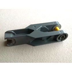 Duplo, Toolo Arm 2 x 6 with Triangular Set Screw and Clip Ends - Dark Bluish Gray