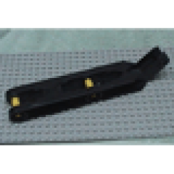 Duplo, Toolo Arm 2 x 10 with Angled Clip at End - Black
