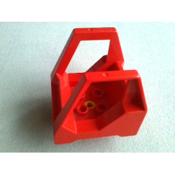 Duplo, Toolo Cabin Bottom - Red