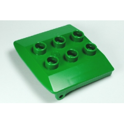 Duplo Backhoe / Train Cabin Roof - Green