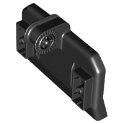 Duplo Bulldozer Blade - Black