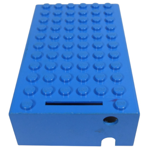 Деталь LEGO bb0045a Electric 4.5V Battery Box 6 x 11 x 3 Type I, Top - Blue