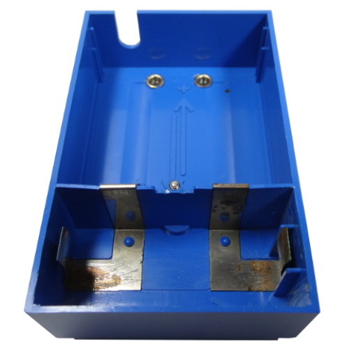 Деталь LEGO bb0045b Electric 4.5V Battery Box 6 x 11 x 3 Type II, Bottom - Blue