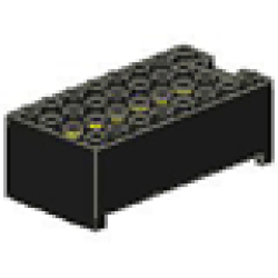 Electric 9V Battery Box Small - Black