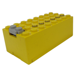 Electric 9V Battery Box Small Assembly - Yellow
