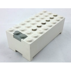 Electric 9V Battery Box Small without Battery Cover - White